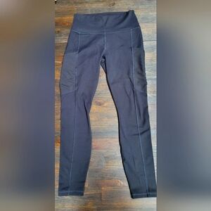 Fabletics Powerhold leggings, small, black, with pockets